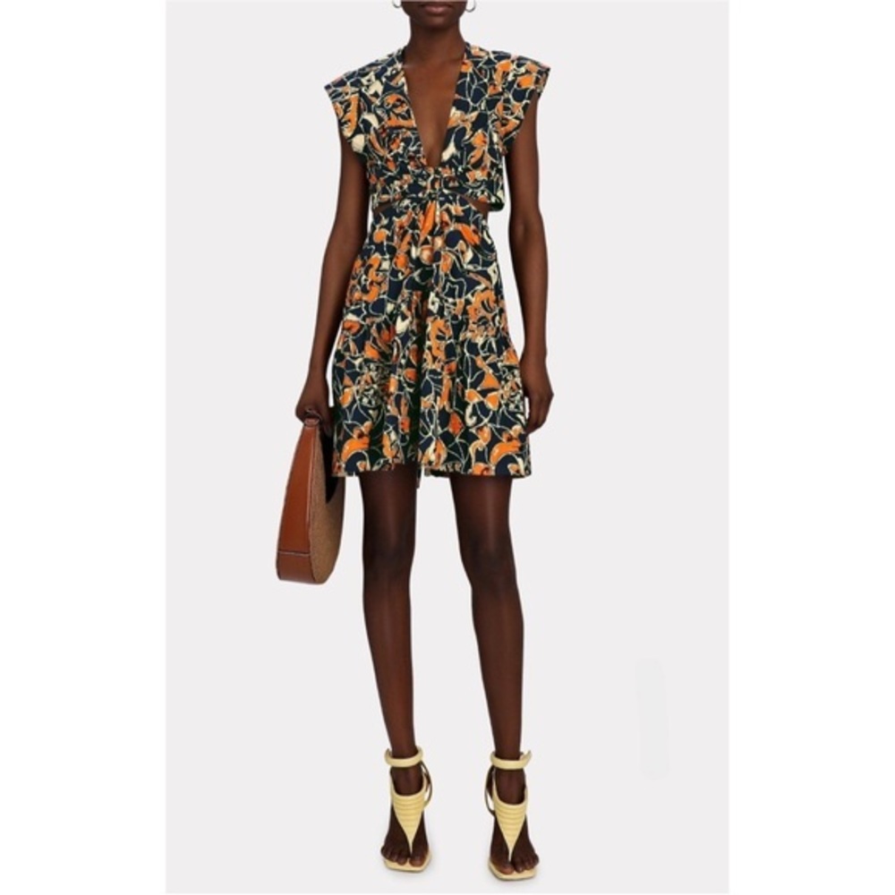 A.L.C. LEXI CUT-OUT MINI DRESS